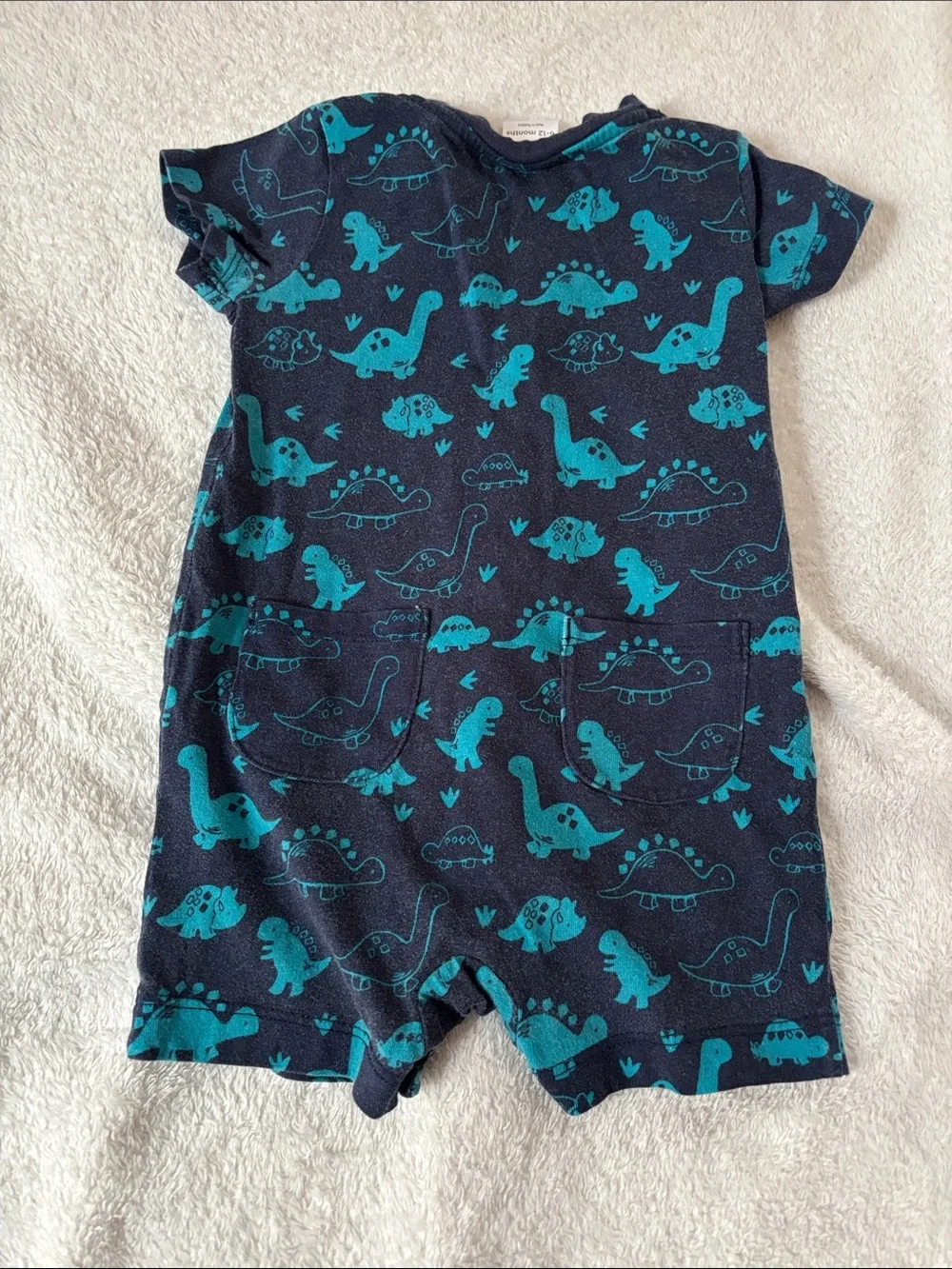 Baby Short Sleeve Onesies & Shorts (6-12 Months)